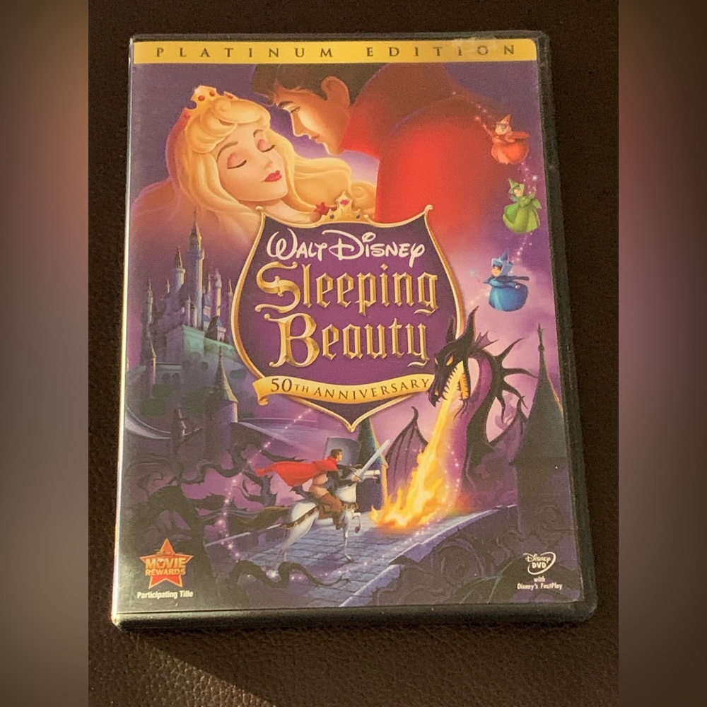 Disney's Sleeping Beauty 50th Anniversary Platinum Edition (DVD, 2008) Movie